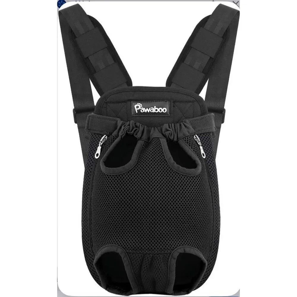 Pawaboo Padded Adjustable Strap Pet Carrier Backpack For Cat or Dog Travel Bag